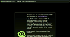 Desktop Screenshot of mechanipus.com